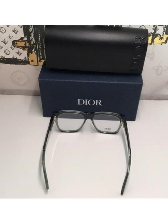 New Authentic Dior Square/Rectangle Green  CD DIAMONDO S61 main image 10